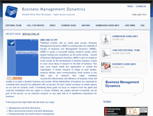 Tablet Screenshot of bmdynamics.com